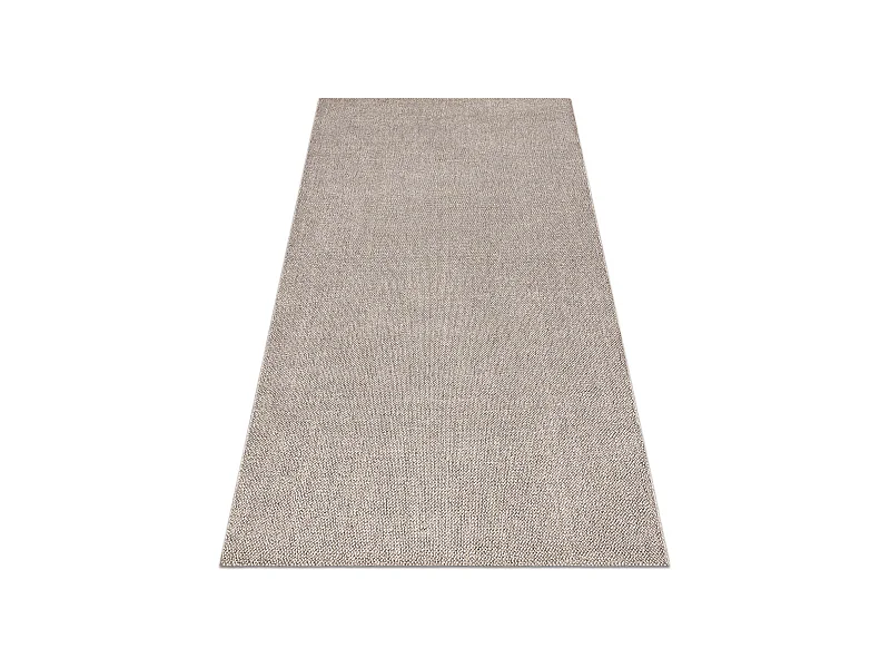 Teppich CASABLANCA LOOM braun, Schleife weich drinnen & draußen 80x150 cm