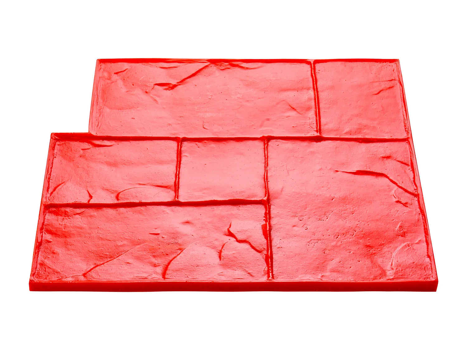 Tapis de Tampon pour Béton SucceBuy, 61 x 61 cm, Peau Texturée en Polyuréthane pour Moulage