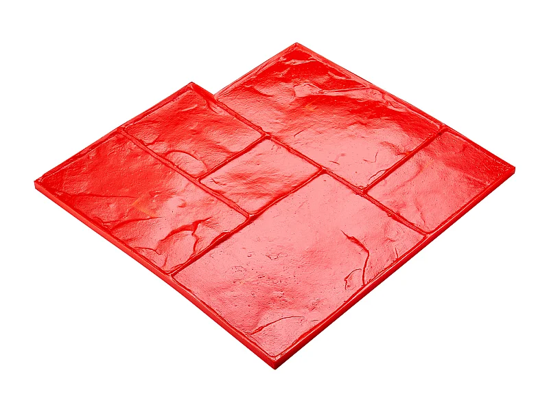 Tapis de Tampon pour Béton SucceBuy, 61 x 61 cm, Peau Texturée en Polyuréthane pour Moulage