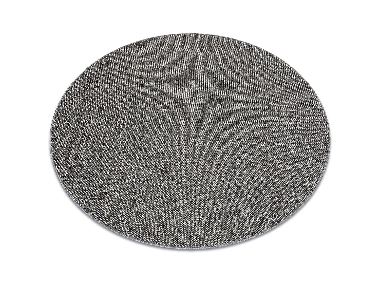 Tapis CASABLANCA LOOM cercle gris, bouclé, doux intérieur et extéri cercle 133 cm