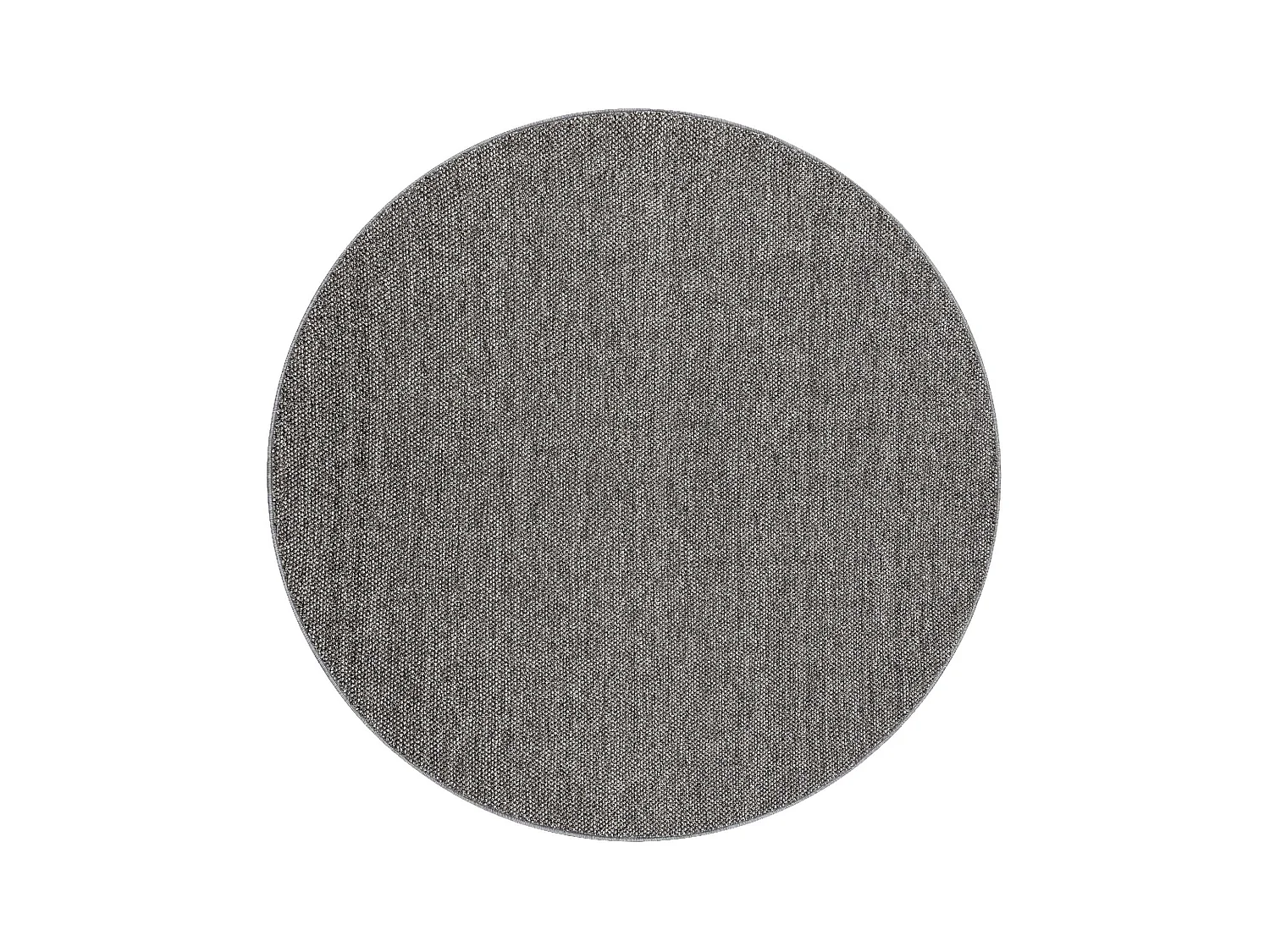 Tapis CASABLANCA LOOM cercle gris, bouclé, doux intérieur et extéri cercle 80 cm