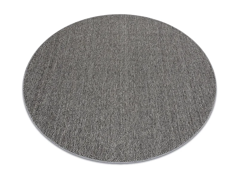 Alfombra CASABLANCA LOOM círculo gris, lazo, suave Interior y exterio cercle 80 cm