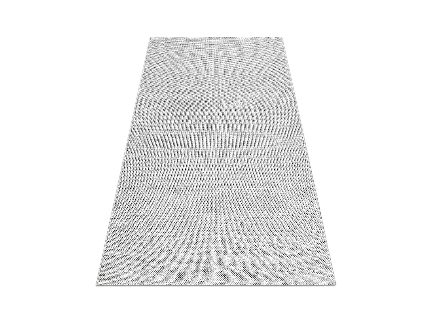 Tapis CASABLANCA LOOM argent, bouclé, doux intérieur et extérieur 80x150 cm