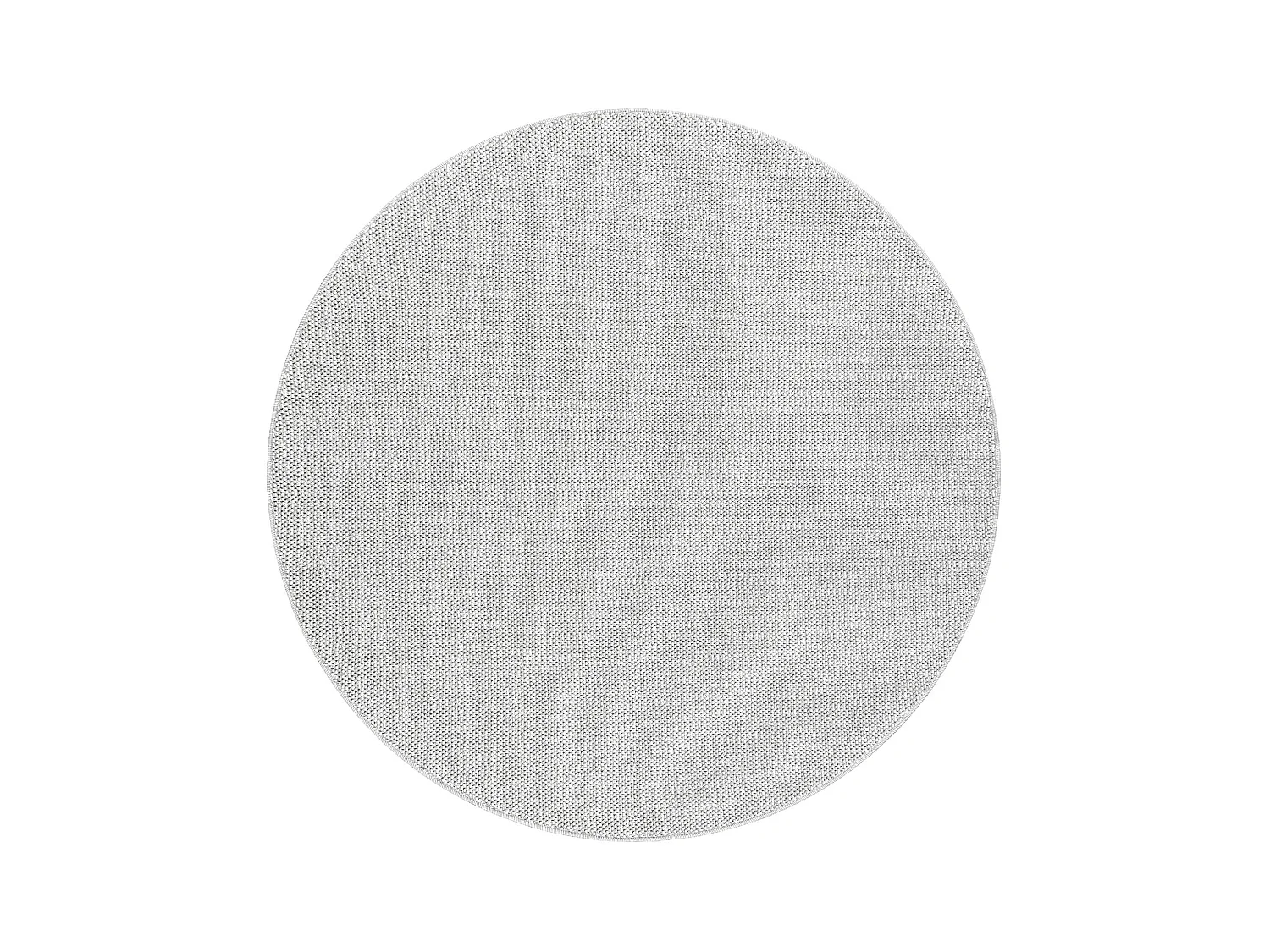 Tapis CASABLANCA LOOM cercle argent, bouclé, doux intérieur et exté cercle 150 cm