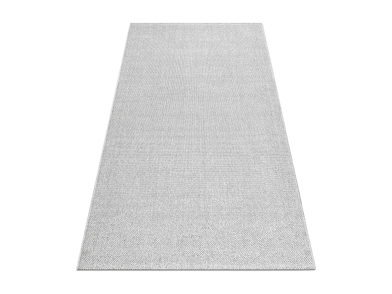 Teppich CASABLANCA LOOM silber, Schleife weich drinnen & draußen 100x200 cm