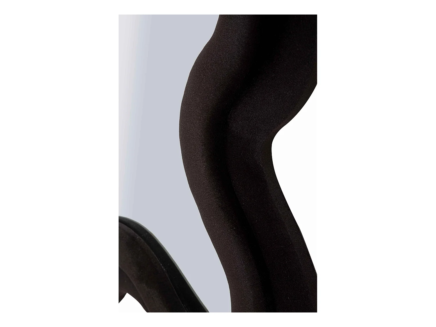 Miroir mural avec cadre en velours noir cm 58x4x160