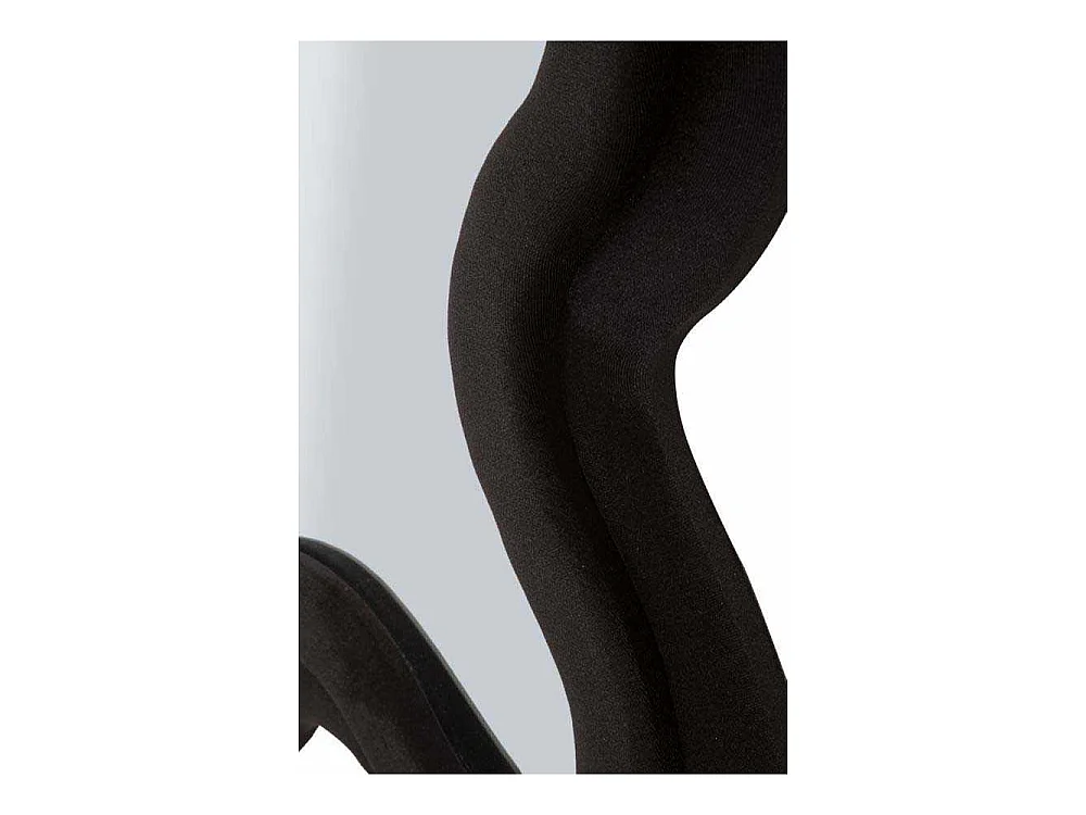 Espejo de pared con marco de terciopelo 58x160 cm Monica - Negro
