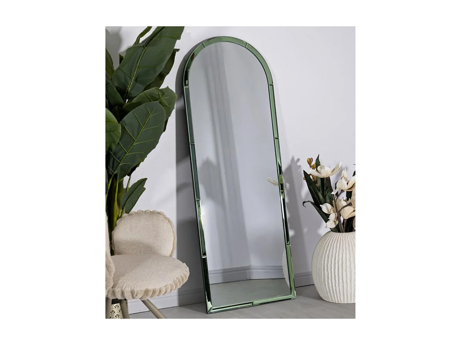 Miroir Mural Design "Baku" 150cm Vert