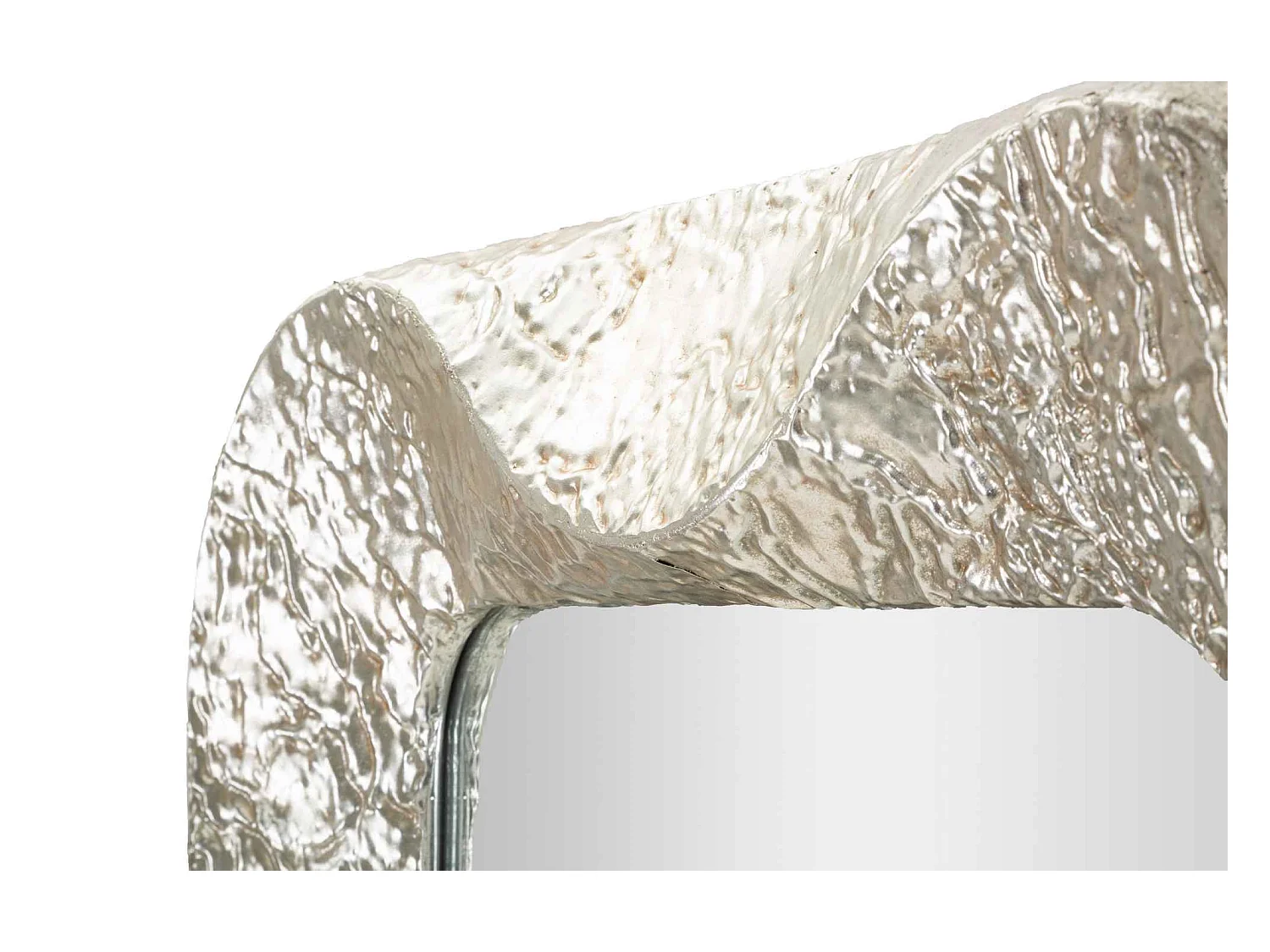 Miroir rectangulaire en métal Argelux 70 x 6.5 x 160.5 cm