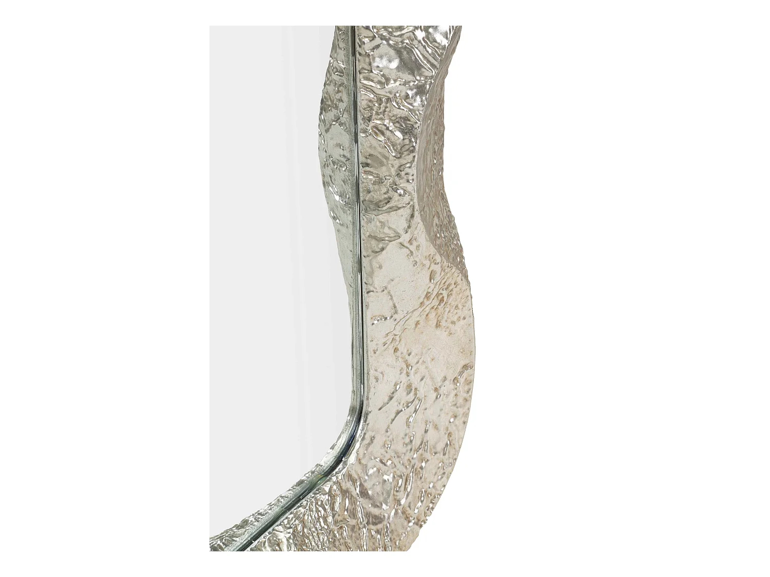 Miroir rectangulaire en métal Argelux 70 x 6.5 x 160.5 cm