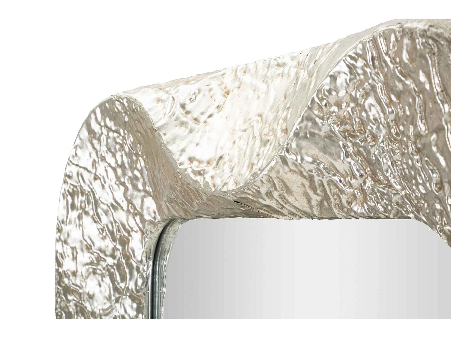 Miroir rectangulaire en métal Argelux 70 x 6.5 x 160.5 cm