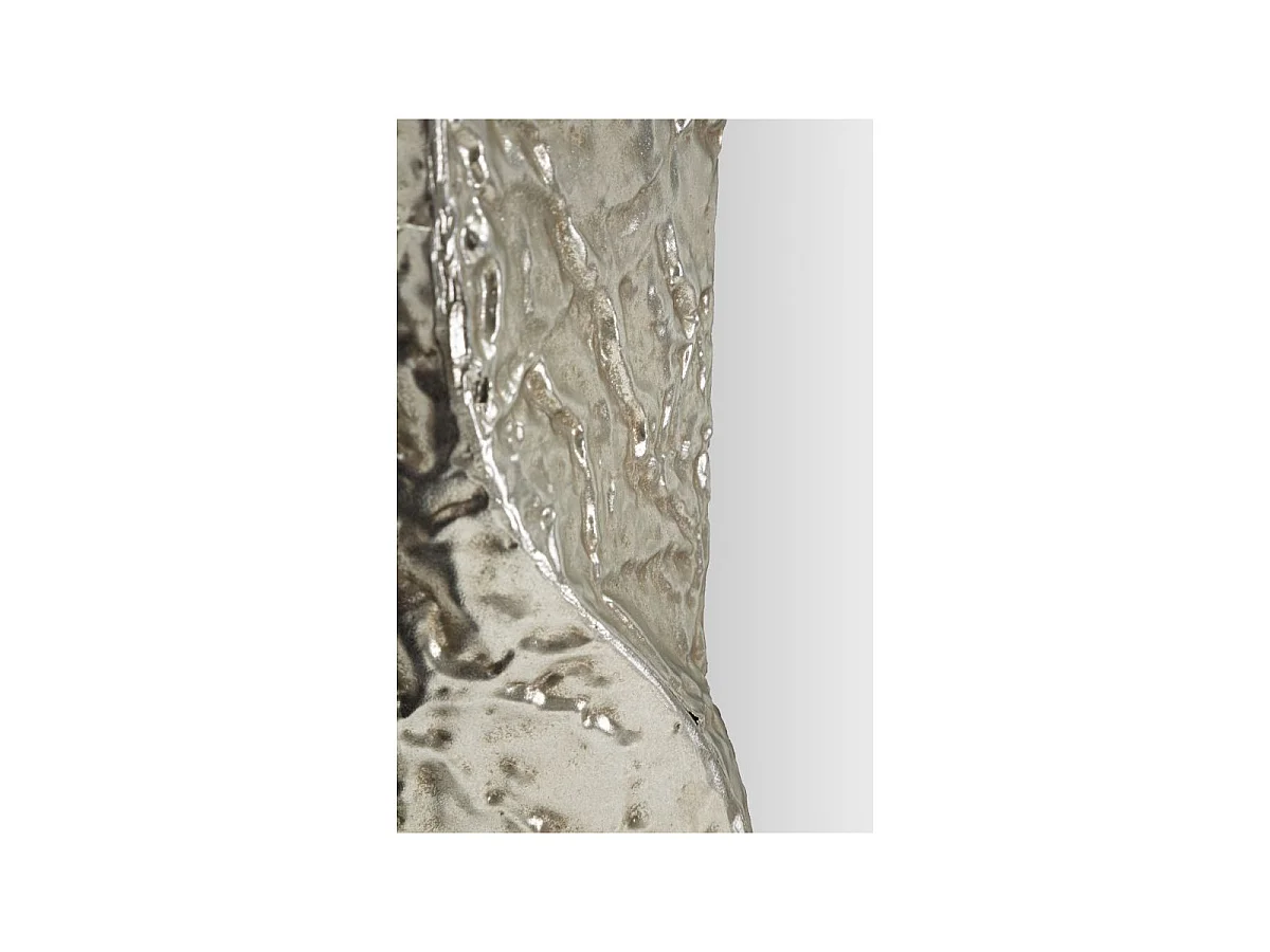Wandspiegel aus Metall silberfarben 70x6,5x160,5 cm