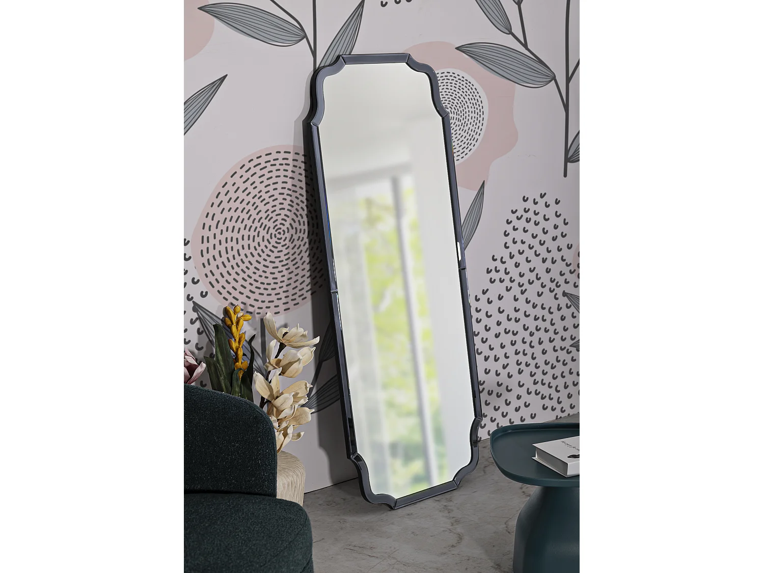 Miroir Mural "Istanbul" 150cm Gris