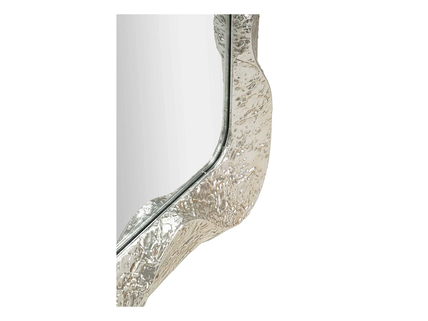 Miroir rectangulaire en métal Argelux 61 x 6.5 x 160 cm