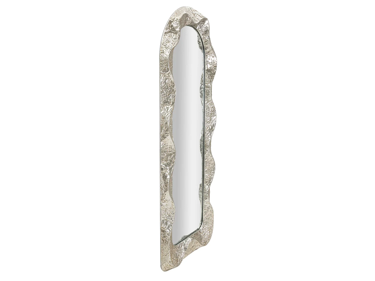 Miroir rectangulaire en métal Argelux 61 x 6.5 x 160 cm