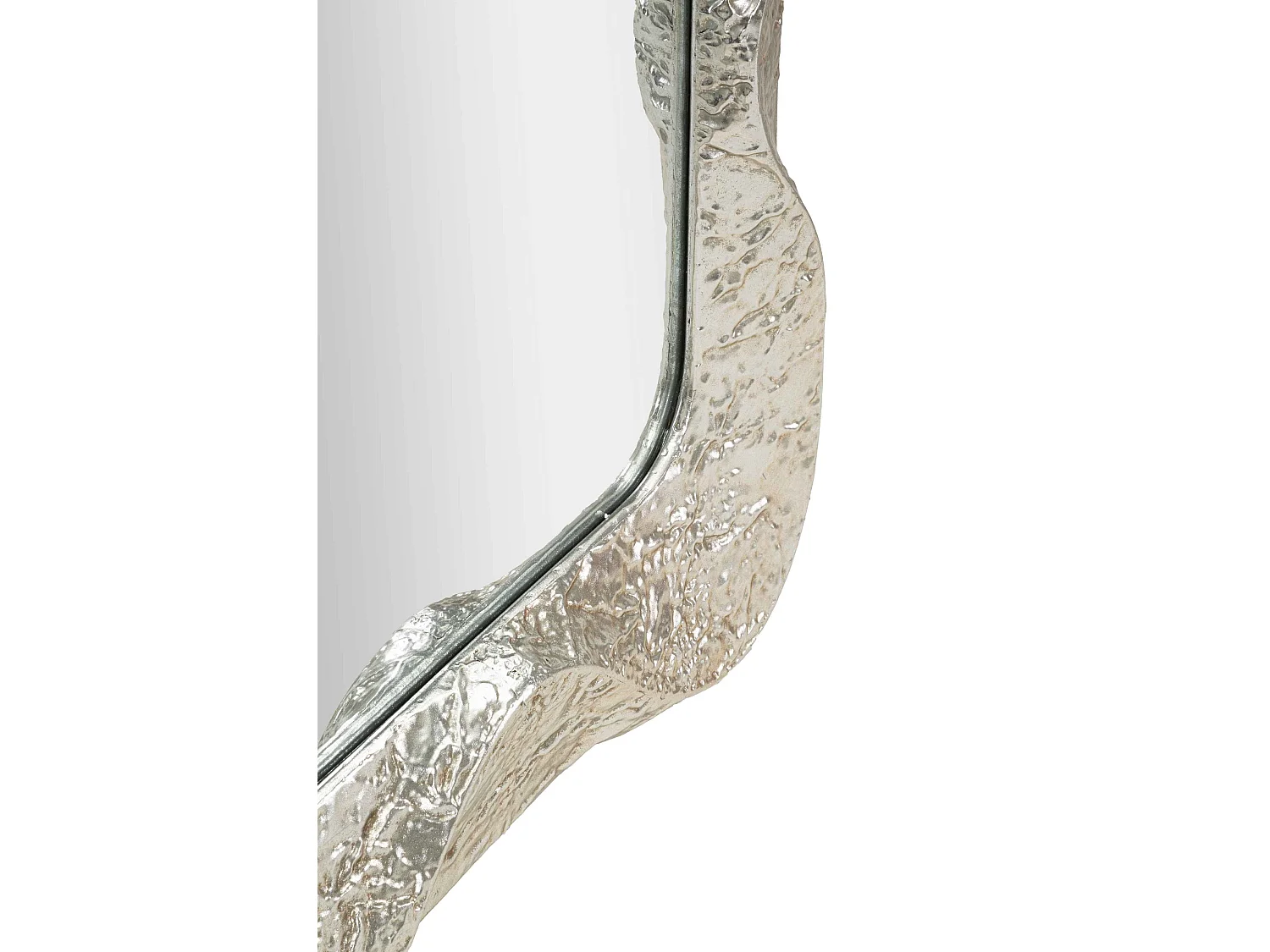 Miroir rectangulaire en métal Argelux 61 x 6.5 x 160 cm