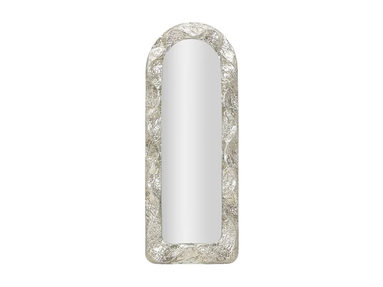 Miroir Mural Design "Argelux" 160cm Argent