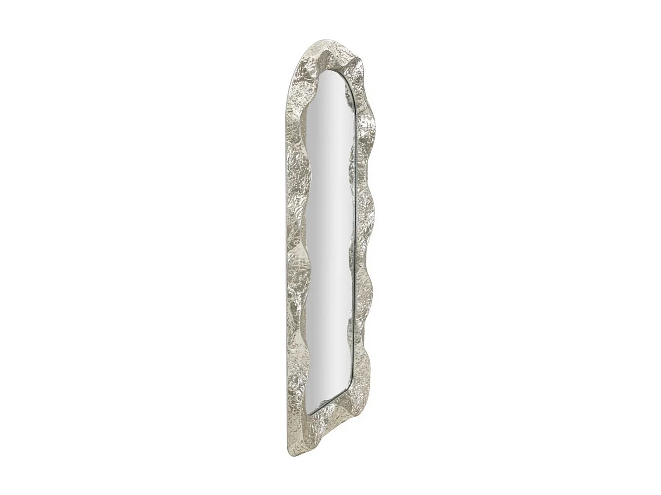 Miroir Mural Design "Argelux" 160cm Argent