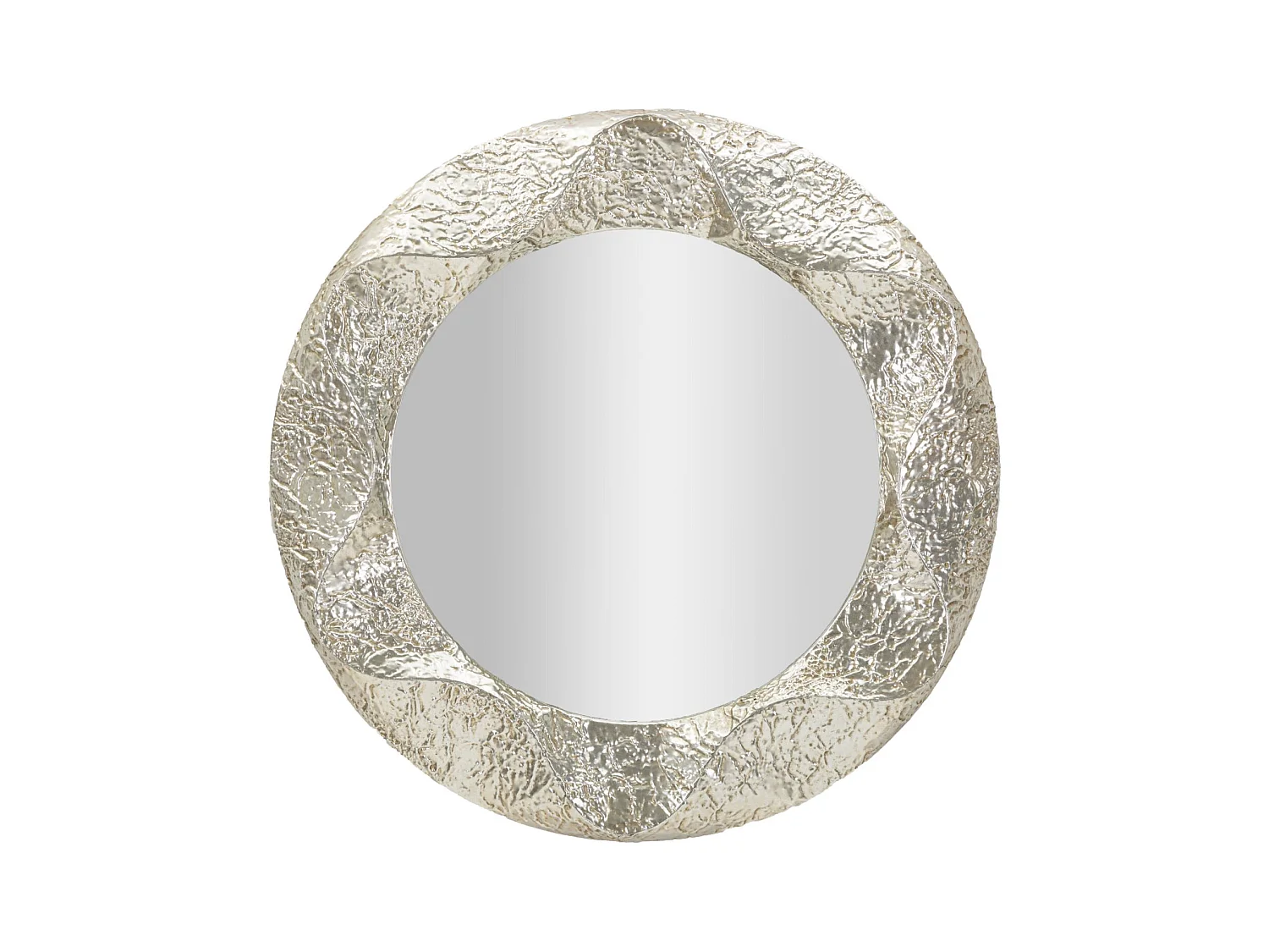 Miroir rond en métal 104 x 7 cm Argelux