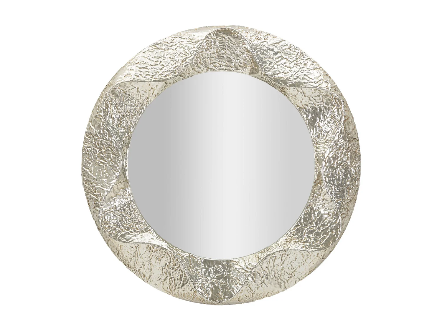 Miroir rond en métal 104 x 7 cm Argelux