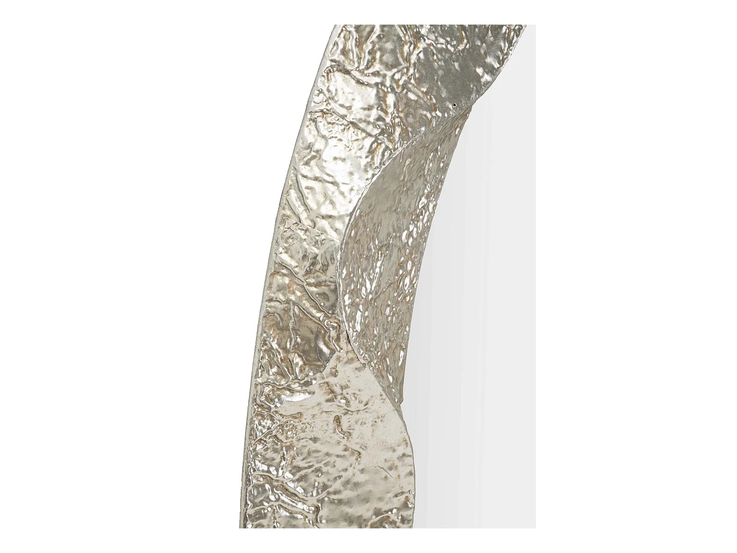 Miroir ovale en métal Argelux 87.5 x 6.5 x 128 cm