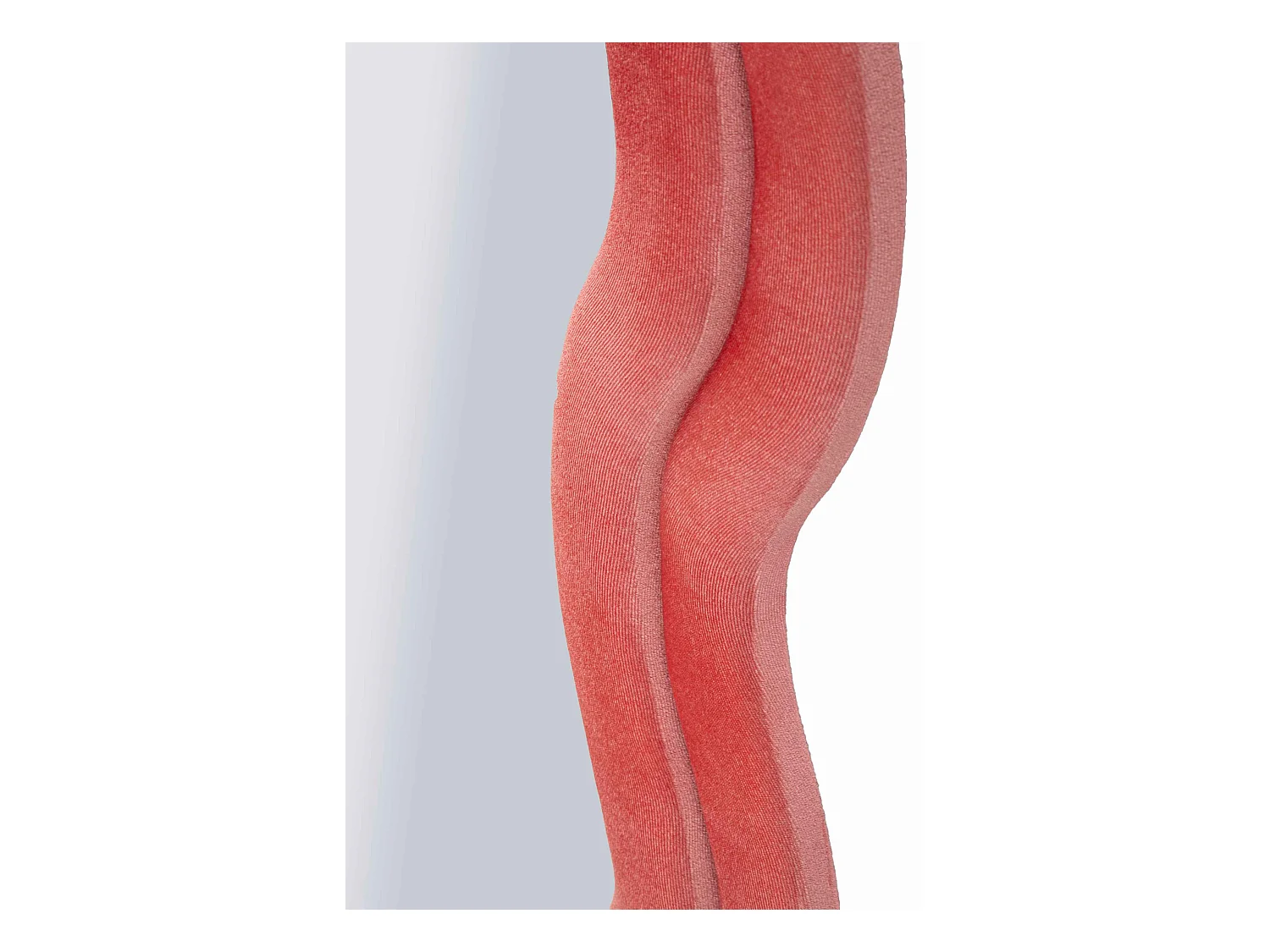 Miroir mural avec cadre en velours rose cm 60x6x160