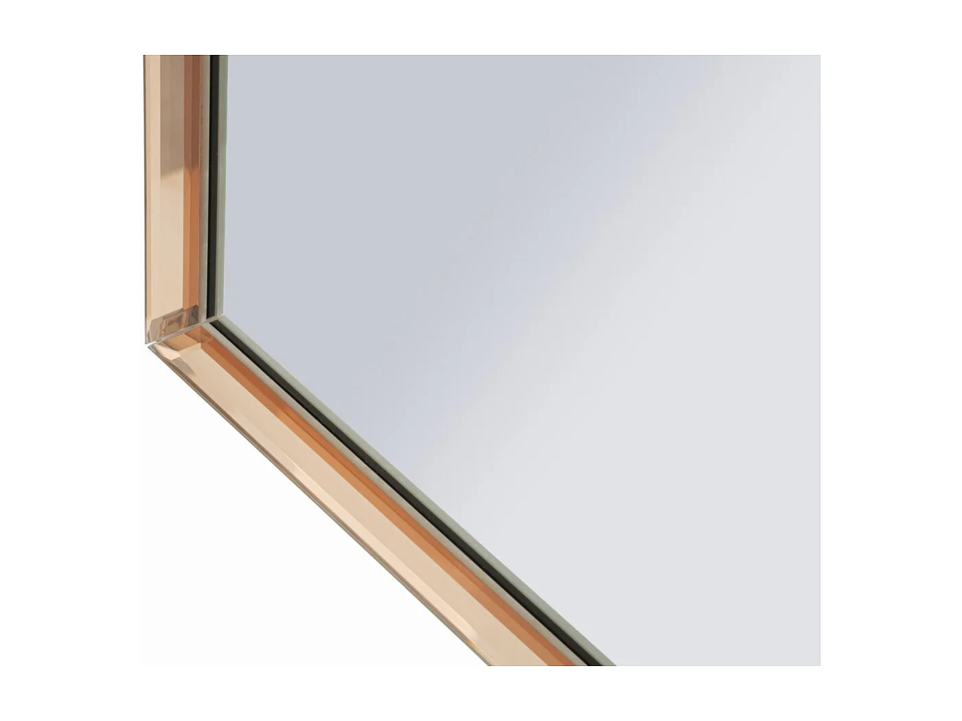 Miroir Mural "Tangier" 100cm Rose