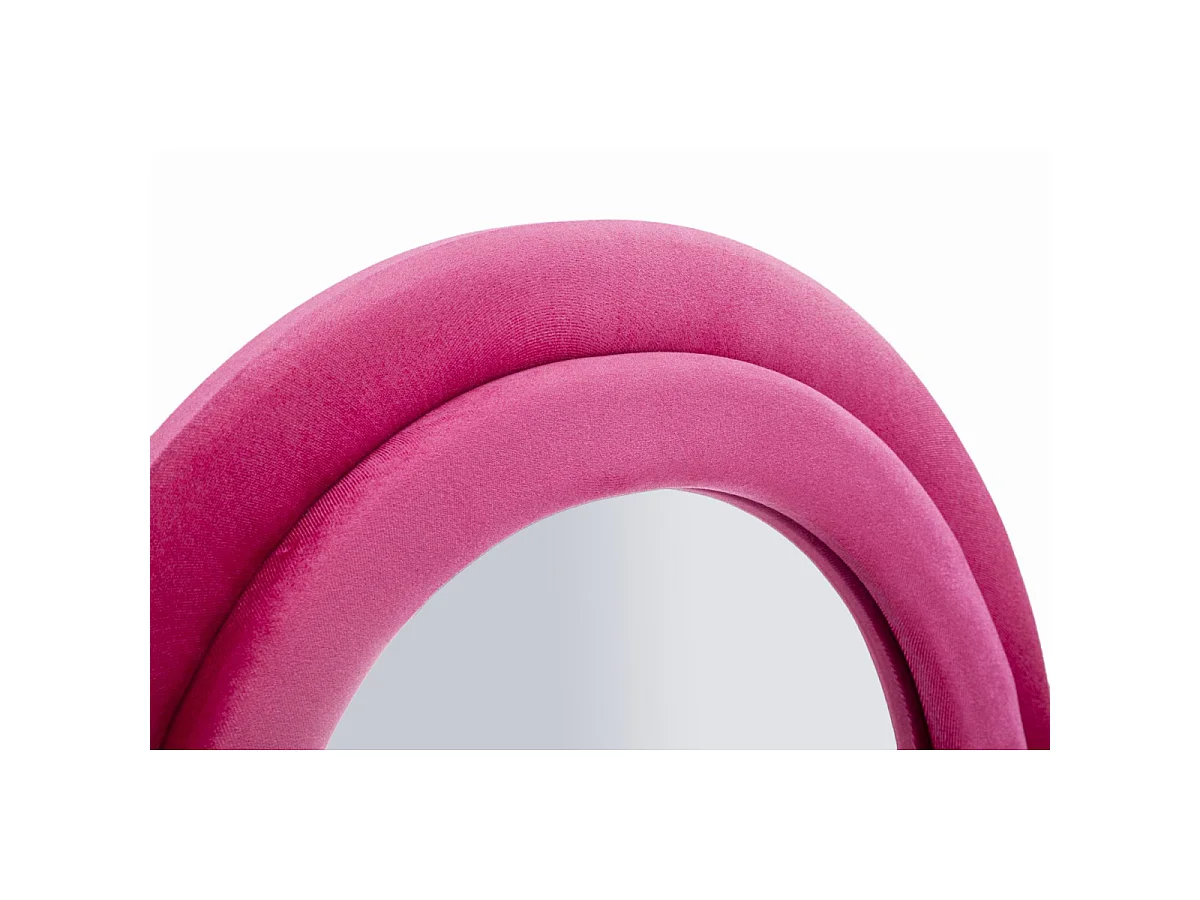 Miroir Mural Design "Velvet" 160cm Fuchsia