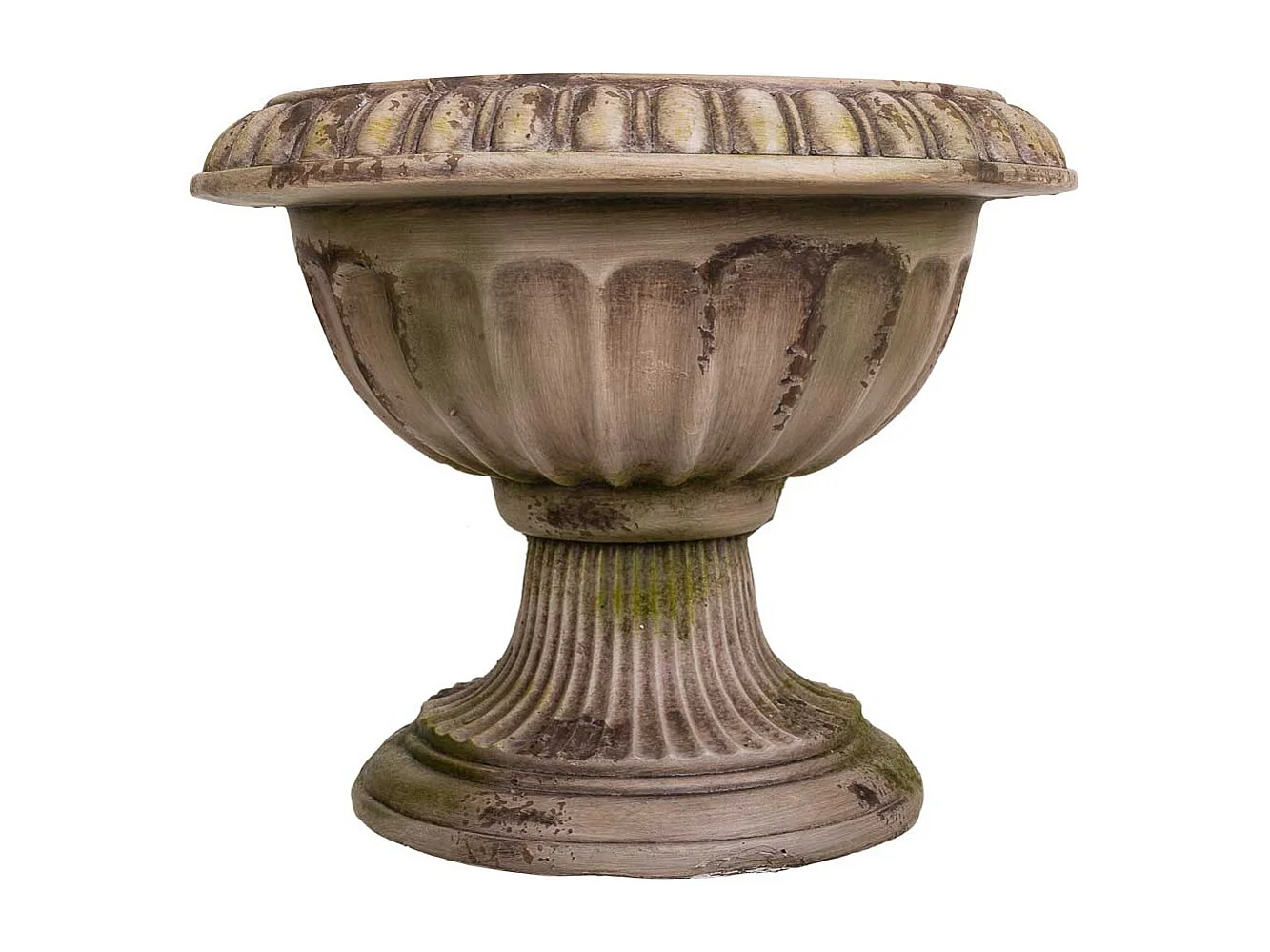 Magnesium Dekor Pflanzgefäß 41x41x34 Mehrfarbig