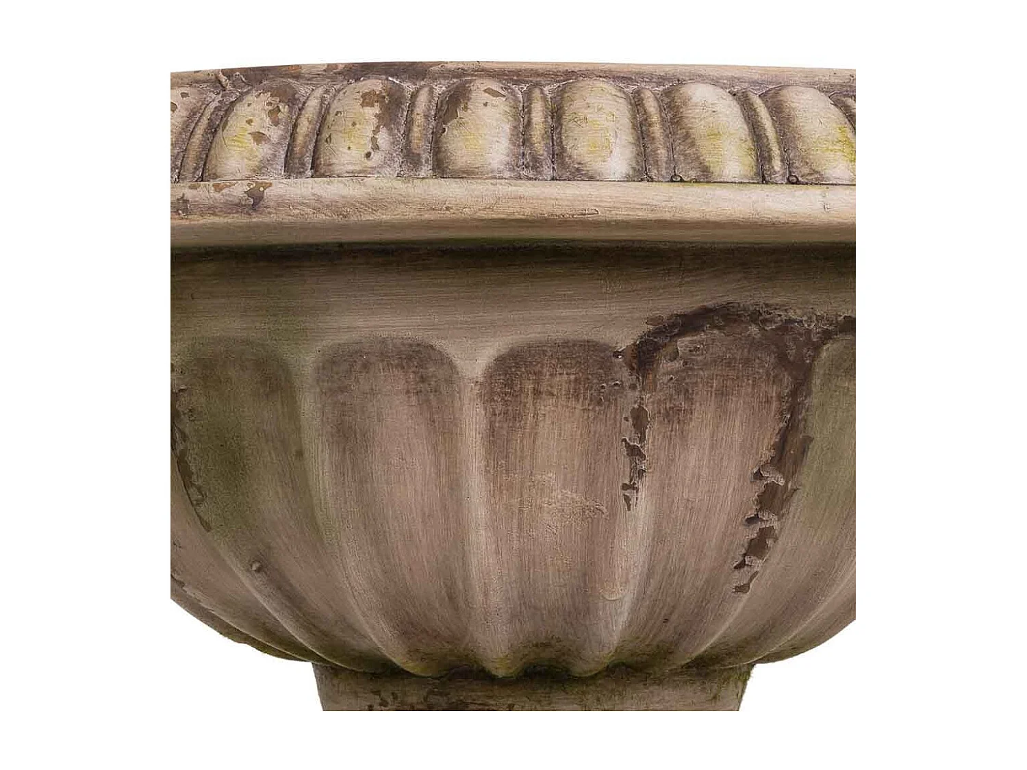 Magnesium Dekor Pflanzgefäß 41x41x34 Mehrfarbig