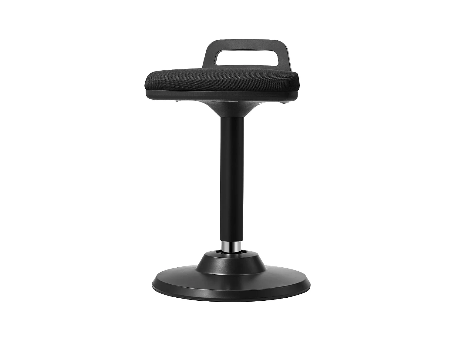 Tabouret Oscillant Chaise Active à Hauteur Réglable (62.48 à 87.38 cm) SucceBuy Wobble Chair avec Poignée, Noir