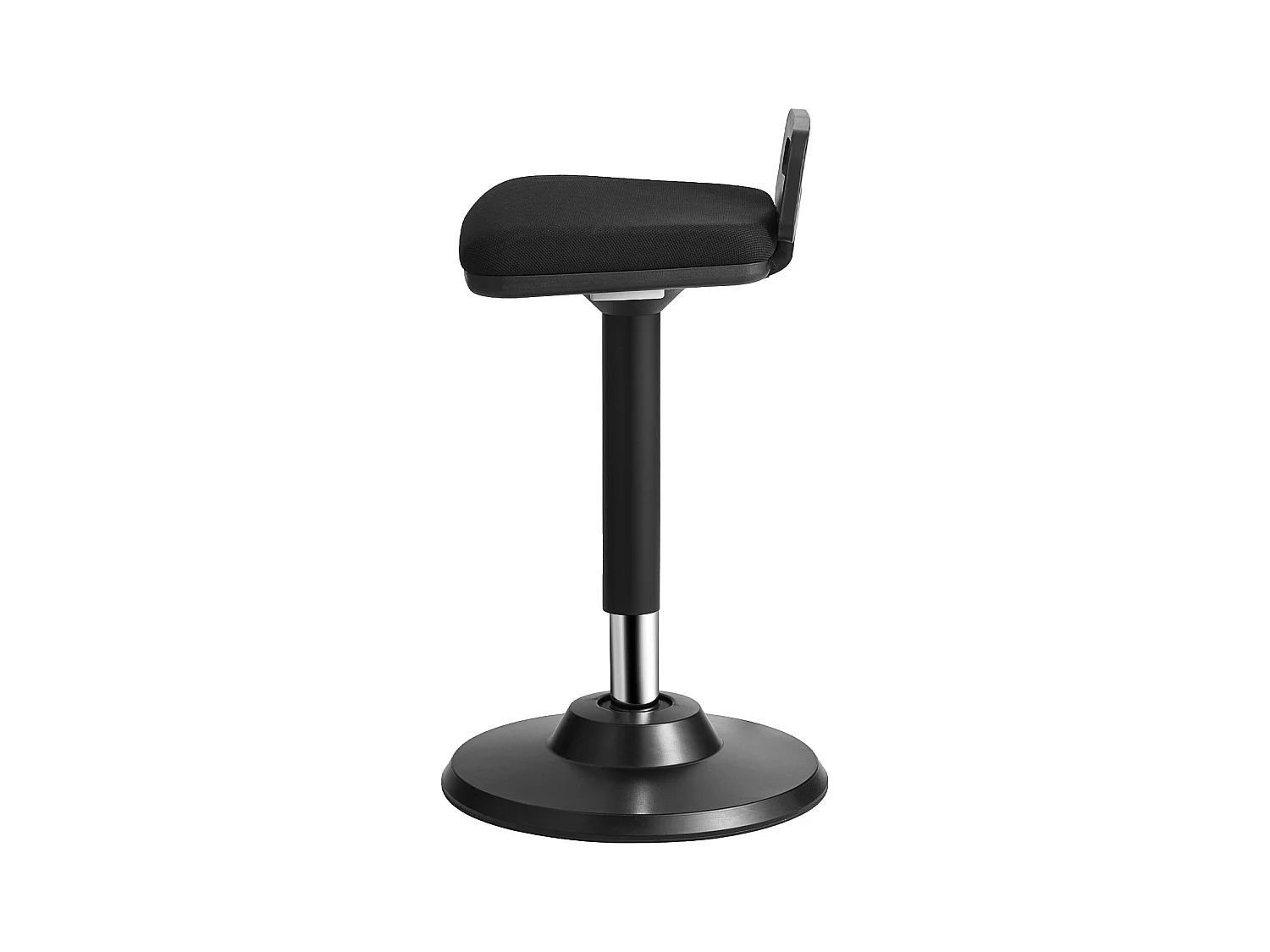 Tabouret Oscillant Chaise Active à Hauteur Réglable (62.48 à 87.38 cm) SucceBuy Wobble Chair avec Poignée, Noir