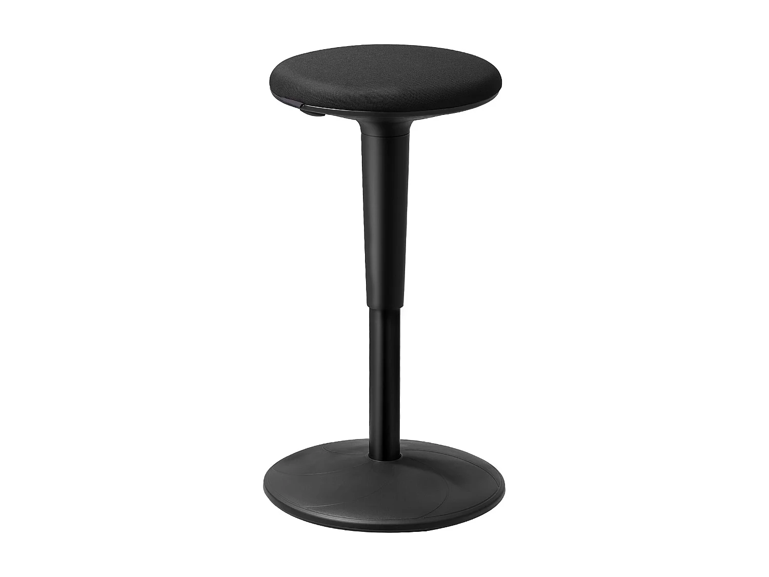 Schwankender Hocker Drehstuhl SucceBuy Höhenverstellbar (55.12-71.88 cm) Aktive Sitzgelegenheit Für 12-18 Jahre, Schwarz