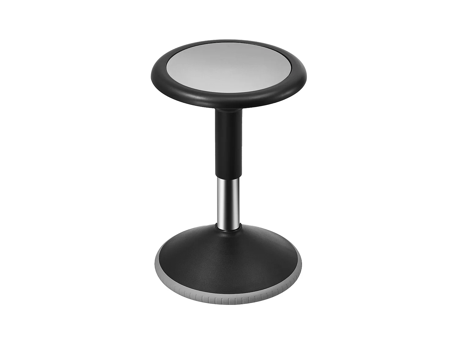 Tabouret Oscillant SucceBuy Wobble Chair Chaise Active Réglable en Hauteur (39.88-55.12cm) Âge 12-18 Ans Noir