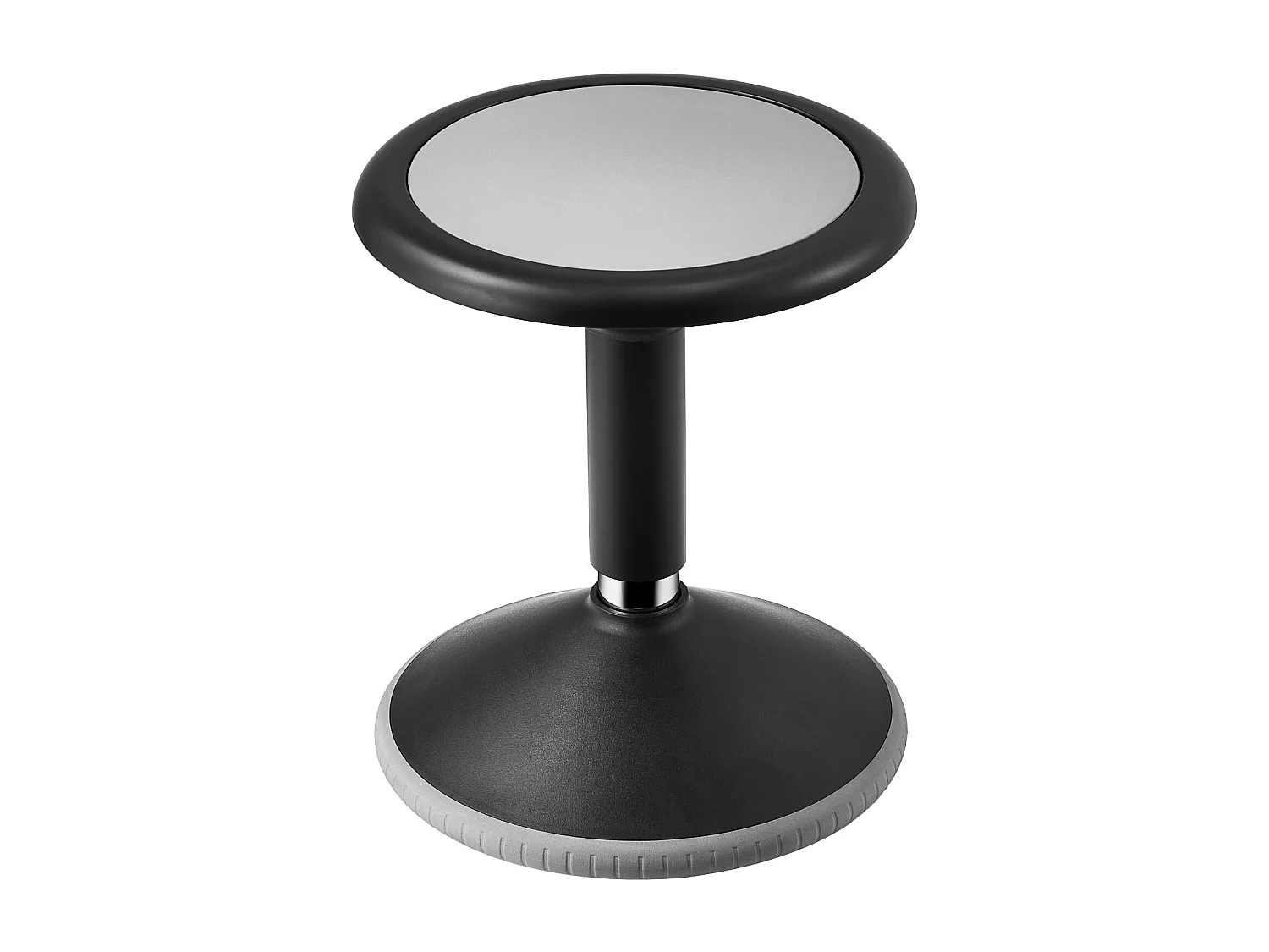 Tabouret Oscillant SucceBuy Wobble Chair Chaise Active Réglable en Hauteur (39.88-55.12cm) Âge 12-18 Ans Noir