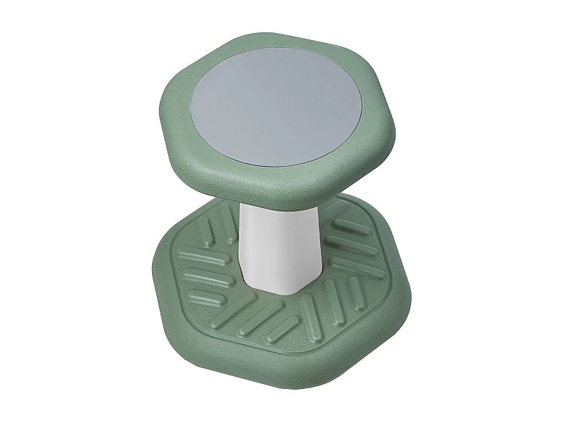 Sgabello Oscillante SucceBuy Per Bambini Con Cuscino In Schiuma, 3-7 Anni, Verde