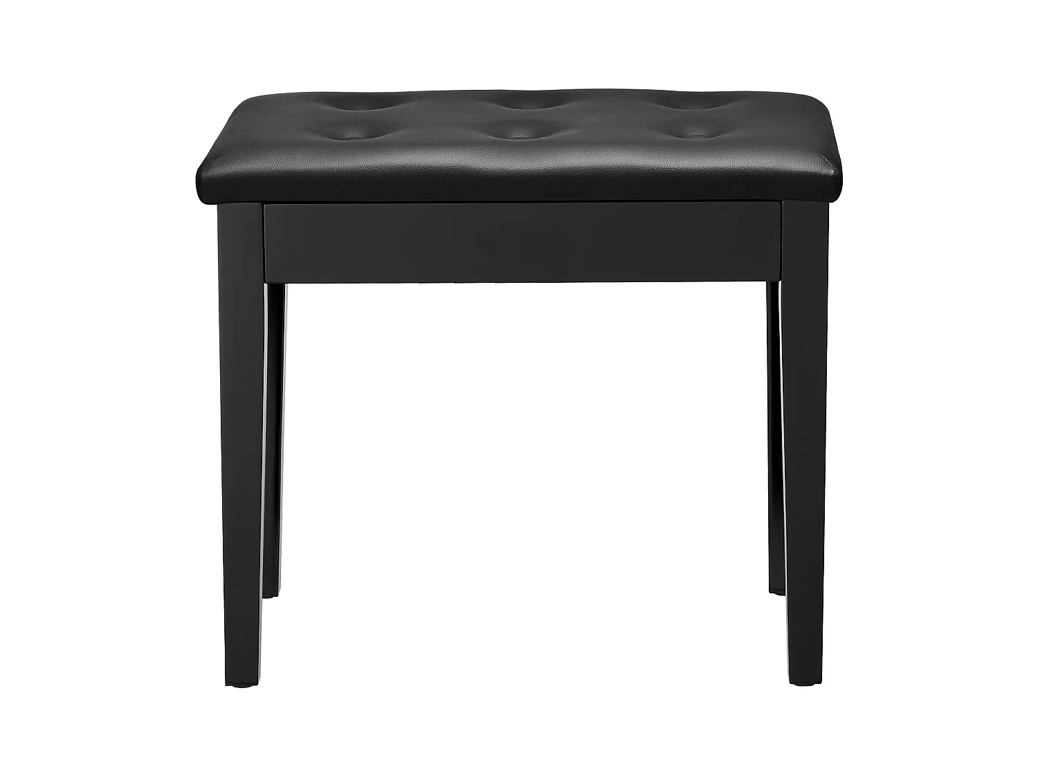 Banc de Piano SucceBuy avec Siège Rembourré, Tabouret de Rangement en Bois, Meuble-Lavabo - Design Polyvalent avec Espace de Rangement Intégré