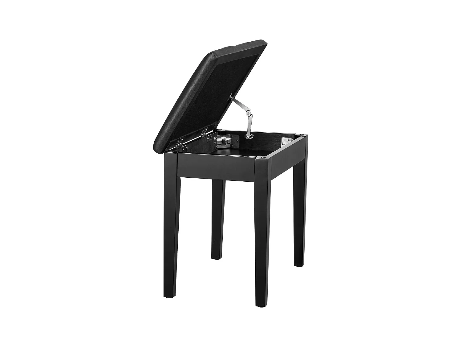Piano Bank SucceBuy met Gestoften Zitting, Opbergkruk Hout, Wastafel-Meubel - Veelzijdig Ontwerp met Geïntegreerde Opslag
