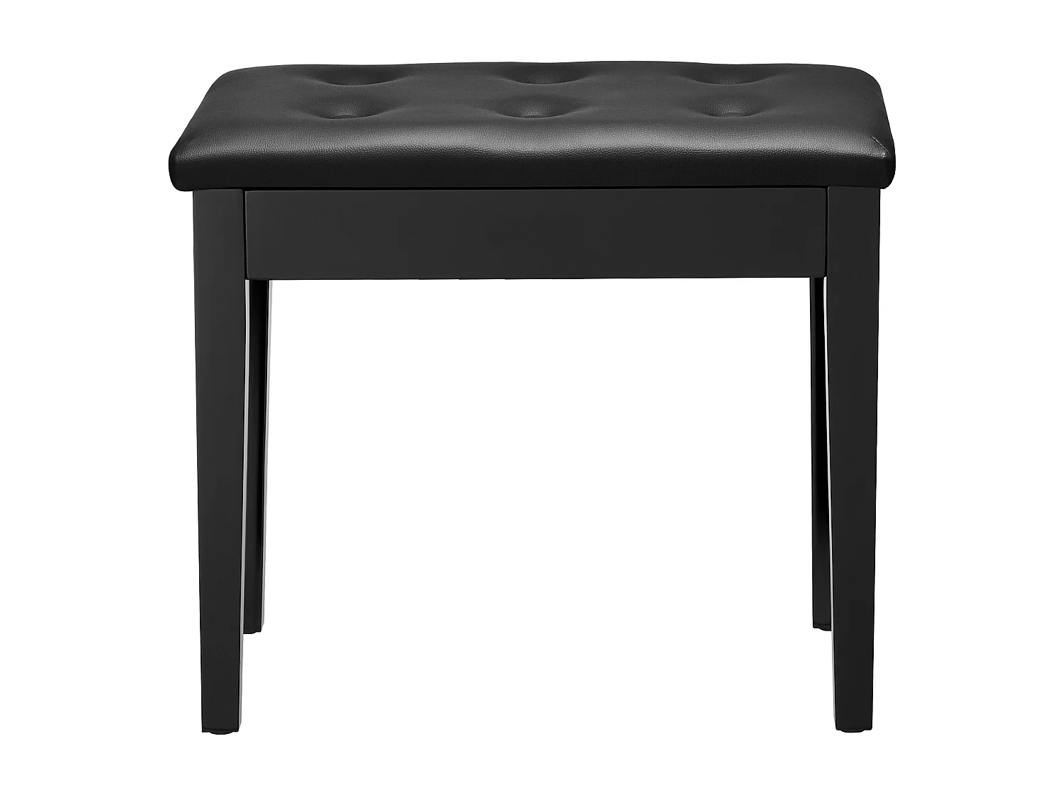 Banco de Piano SucceBuy con Asiento Acolchado, Taburete de Almacenamiento de Madera, Mueble-Lavabo - Diseño Versátil con Almacenamiento Integrado