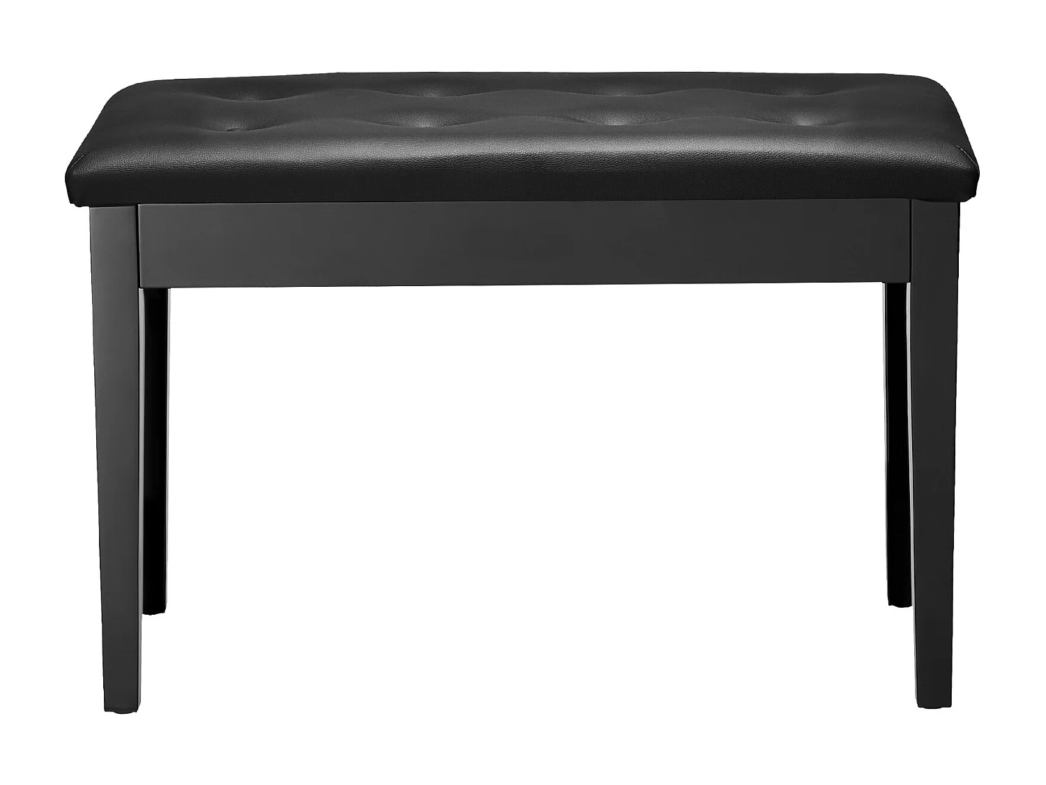 Piano Bank SucceBuy met Gestoften Zitting, Opbergkruk Hout, Wastafel-Meubel - Elegante Combinatie van Comfort en Opslag