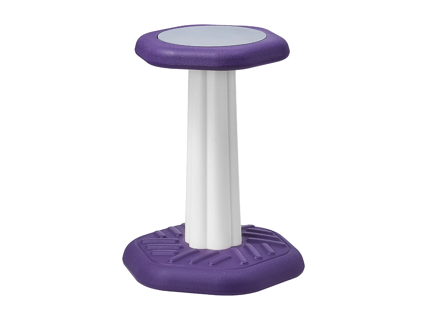 Sgabello Oscillante SucceBuy Kids Wobble Chair Sedia Attiva Con Cuscino In Schiuma Per 7-14 Anni, Viola
