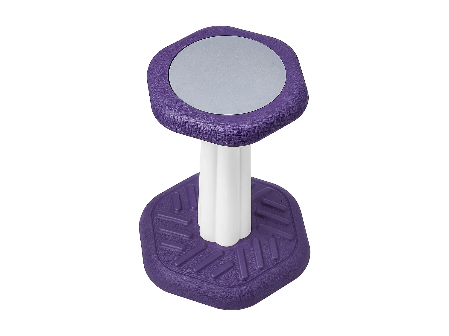 Sgabello Oscillante SucceBuy Kids Wobble Chair Sedia Attiva Con Cuscino In Schiuma Per 7-14 Anni, Viola