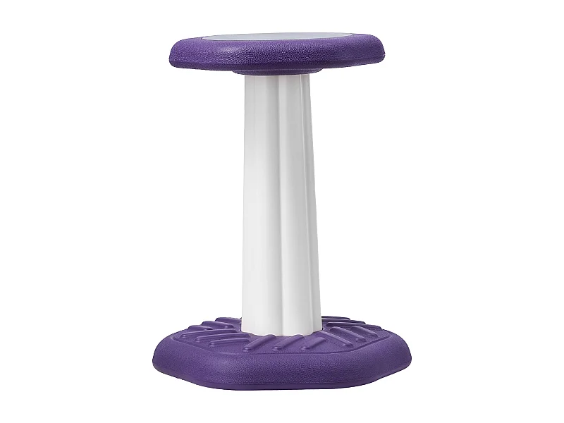 Wiebelkruk SucceBuy Kids Wobble Chair Actieve Stoel Met Schuimkussen Voor 7-14 Jaar, Paars