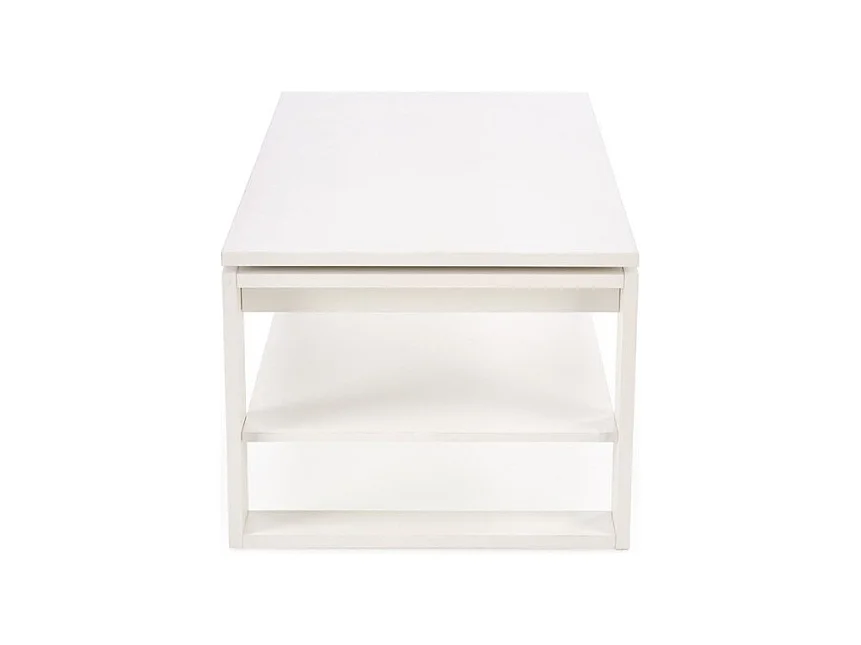 Table basse Betty/Plateau de meuble stratifié/Blanc