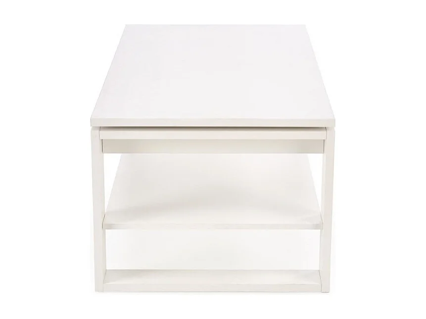 Table basse Betty/Plateau de meuble stratifié/Blanc