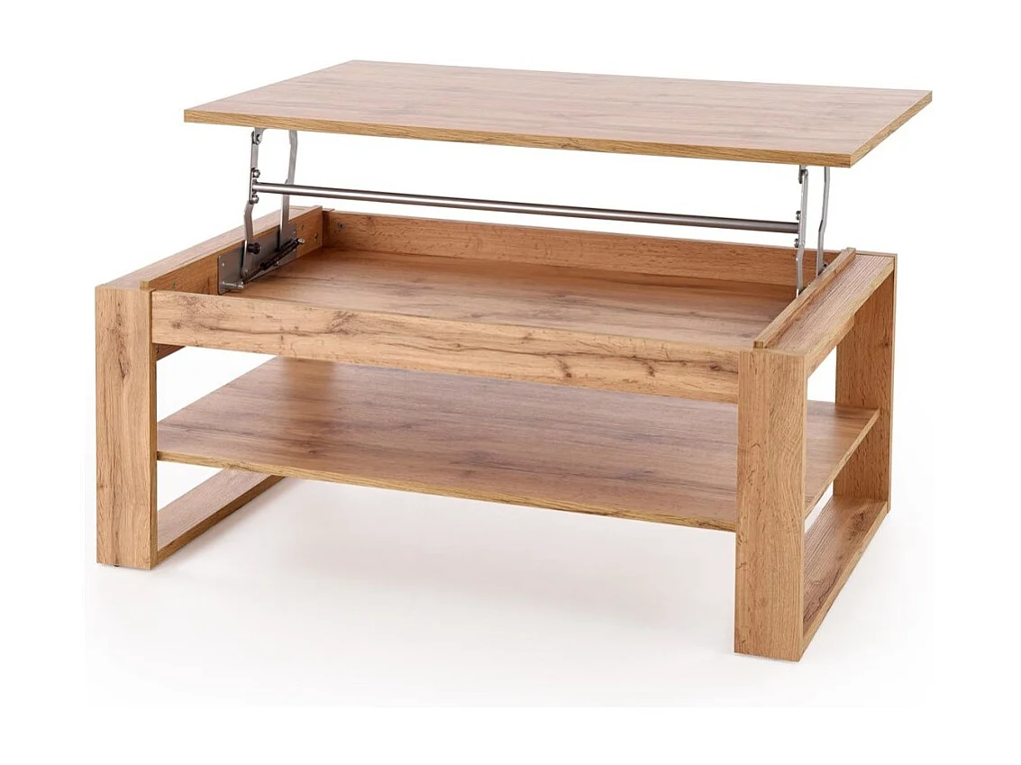 Table basse Betty/Plateau de meuble stratifié/Blanc