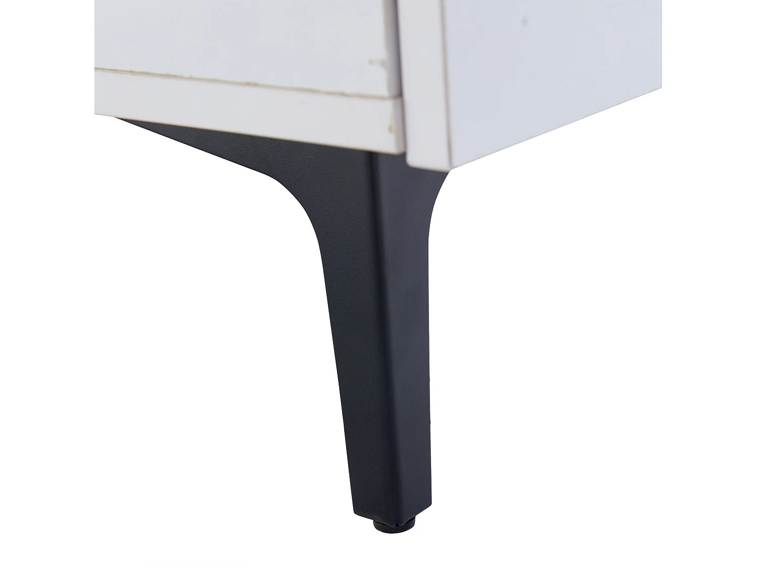 Table basse carré avec plateau relevable, 1 tiroir et compartiments caché, LED inclus, blanc