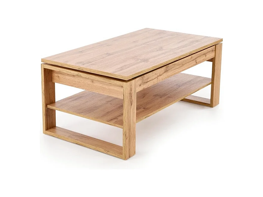 Table basse Betty/Plateau de meuble stratifié/Marron