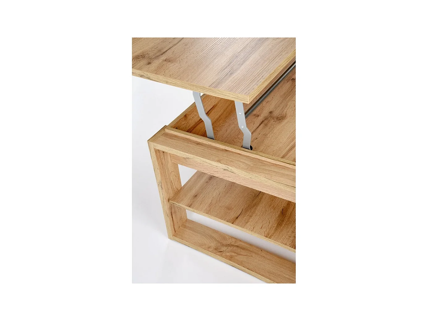 Table basse Betty/Plateau de meuble stratifié/Marron