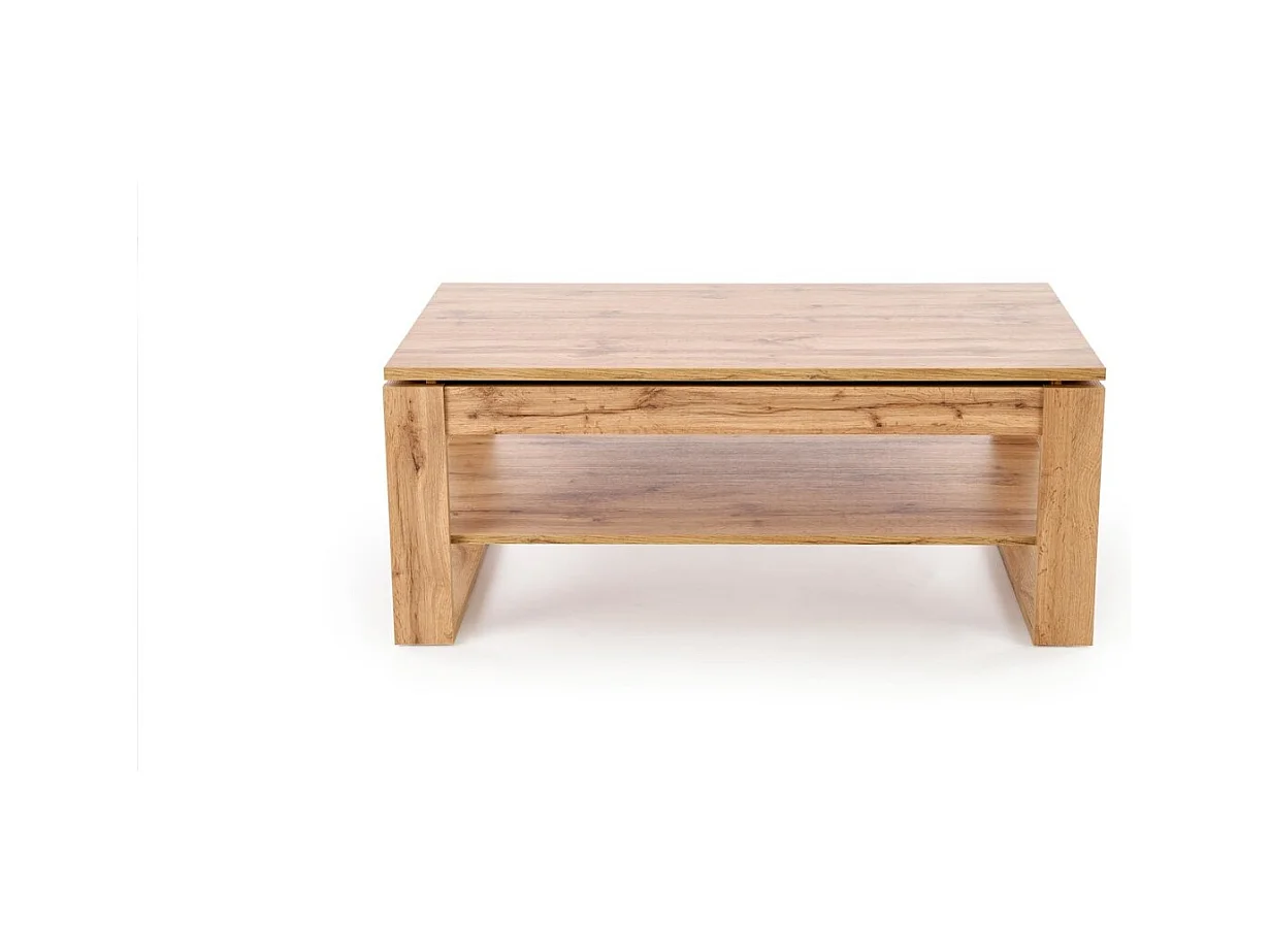 Table basse Betty/Plateau de meuble stratifié/Marron